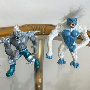 1995 DC Superman Series Doomsday 1994 Atari Playmates Primal Rage Yeti Vintage